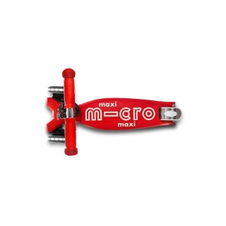 Patinete Mini-Micro DELUXE Rojo LED