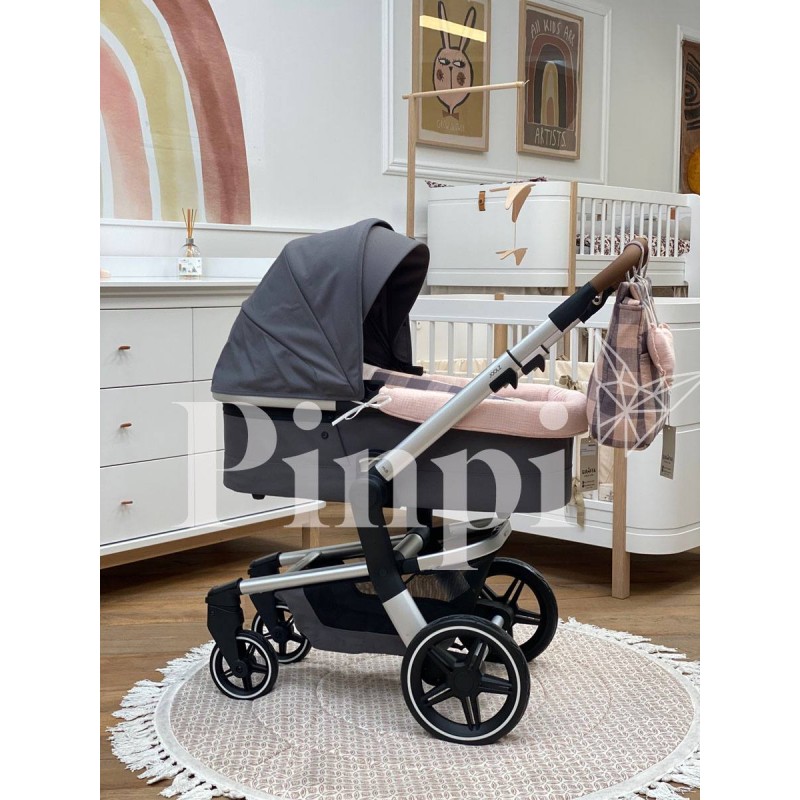 Funda para capazo Only Bambula rosa Lily La Giraffa Bianca e Blu Funda para capazo Only Bambula rosa Lily La Giraffa Bianca e Blu