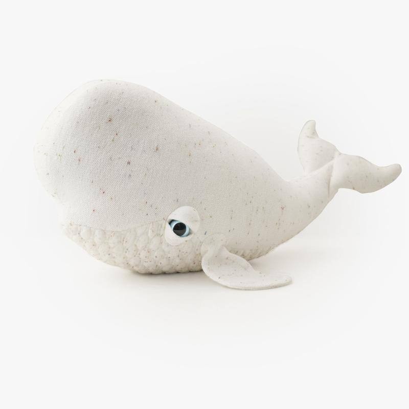 Peluche The Beluga Small Albino