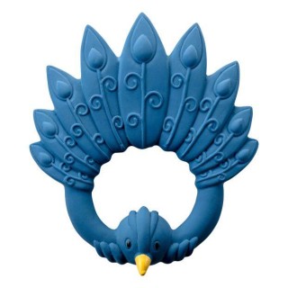 Mordedor Natruba Pavo Real Azul 