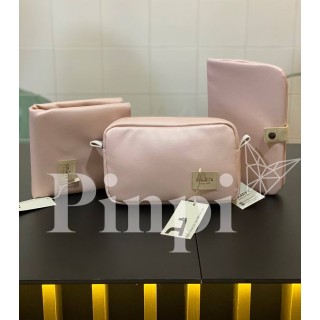 Neceser Leo Ecopiel rosa Neceser Leo Ecopiel rosa