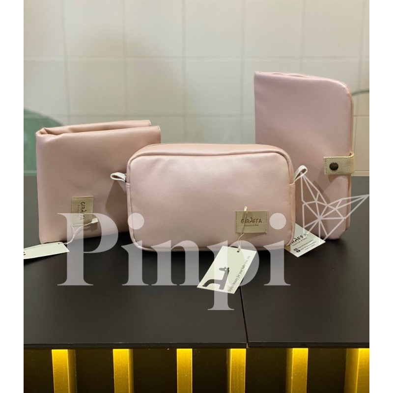 Neceser Leo Ecopiel rosa Neceser Leo Ecopiel rosa