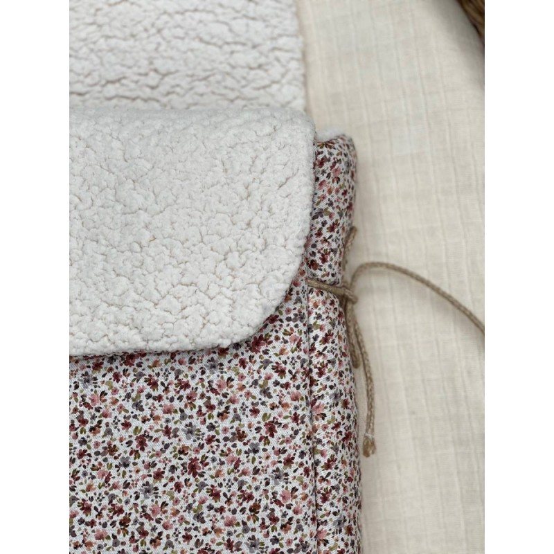 Saco para capazo Olivia  Borreguito La Giraffa Bianca e Blu