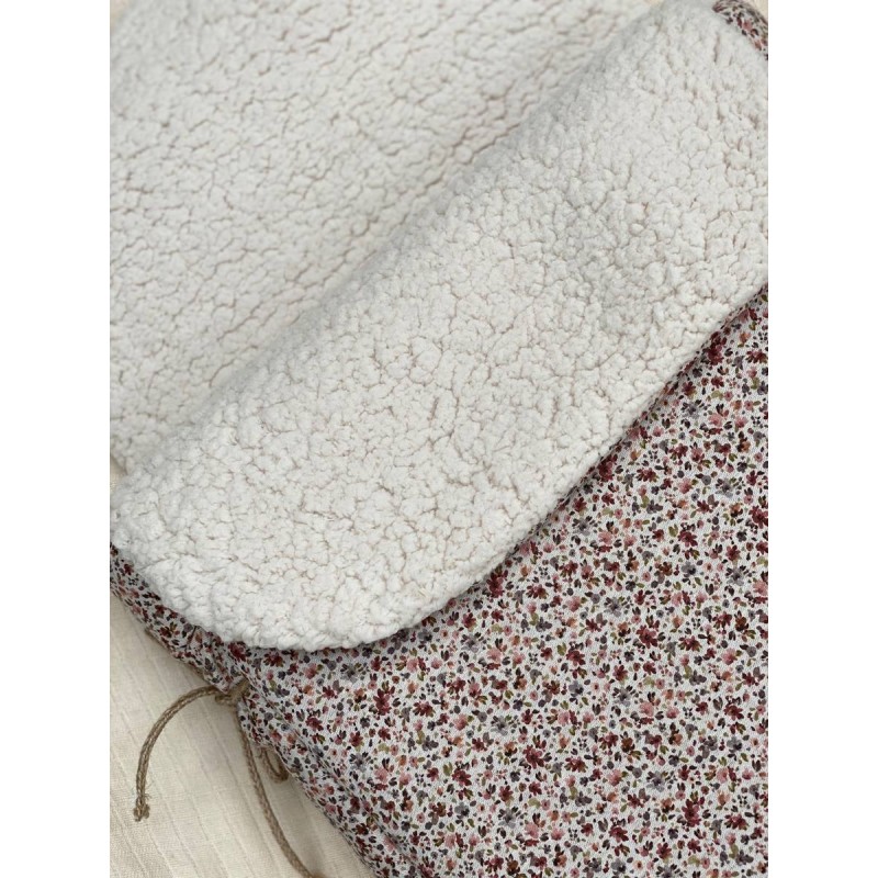 Saco para capazo Olivia  Borreguito La Giraffa Bianca e Blu