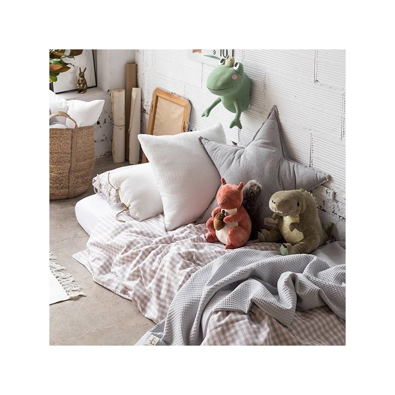 Funda Nórdica para cuna/maxicuna Petra Piedra La Giraffa Bianca e Blu