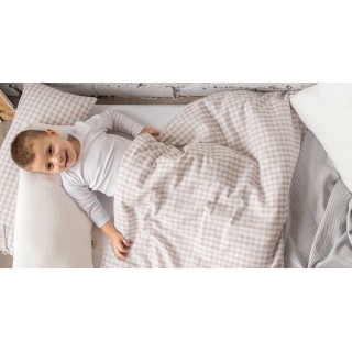 Funda Nórdica para cuna/maxicuna Petra Piedra La Giraffa Bianca e Blu