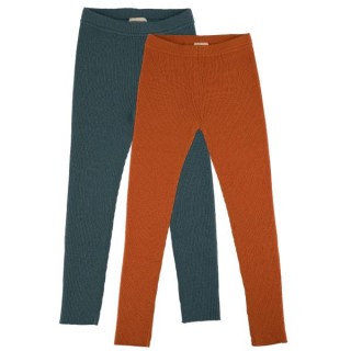 Pantalón Voksi Rib Canalé Warm Orange