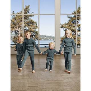 Pantalón Voksi Rib Canalé Sea Green