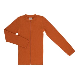 Jersey Voksi canalé Rib Warm Orange