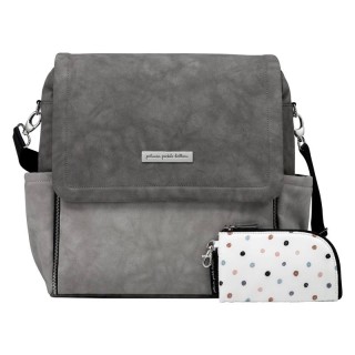 Mochila/Bolso BOXY Grey Petunia Pickle Bottom