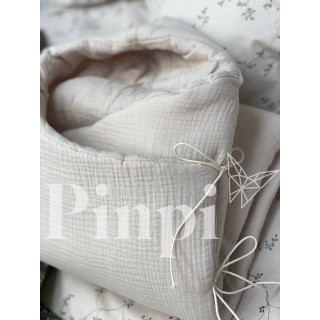 Saco para capazo con capucha ONLY Blanco La Giraffa Bianca e Blu Saco para capazo con capucha ONLY Blanco La Giraffa Bianca e Blu