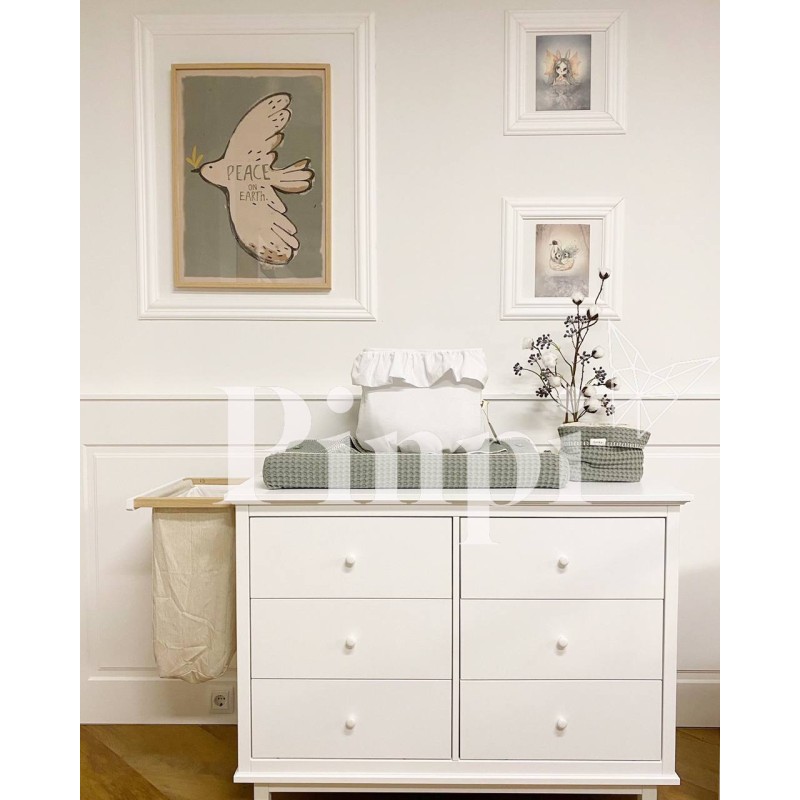 Bolso bebé Bianca Volante La Giraffa Bianca e Blu