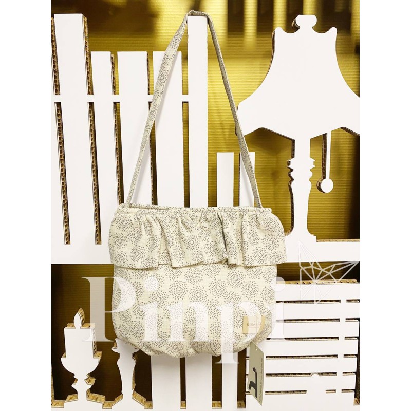 Bolso bebé Bianca Acqua Cream La Giraffa Bianca e Blu