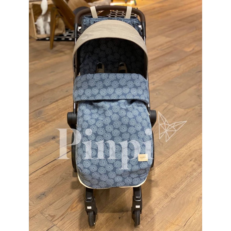 Saco de entretiempo Acqua La Giraffa Bianca e Blu Saco de entretiempo Acqua La Giraffa Bianca e Blu