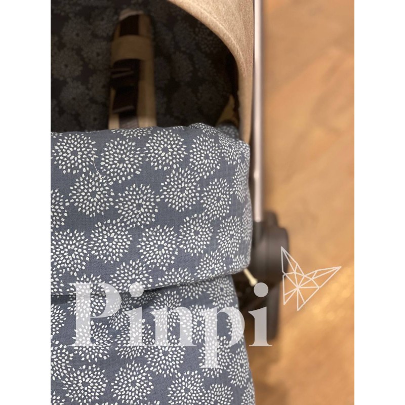 Saco de entretiempo Acqua La Giraffa Bianca e Blu Saco de entretiempo Acqua La Giraffa Bianca e Blu