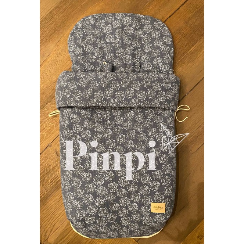 Saco de entretiempo Acqua La Giraffa Bianca e Blu Saco de entretiempo Acqua La Giraffa Bianca e Blu