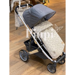 Saco para silla de entretiempo Acqua La Giraffa Bianca e Blu 123