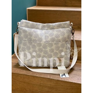 Bolsa Walk bolsillos Acqua Cream La Giraffa Bianca e Blu Bolsa Walk bolsillos Acqua Cream La Giraffa Bianca e Blu