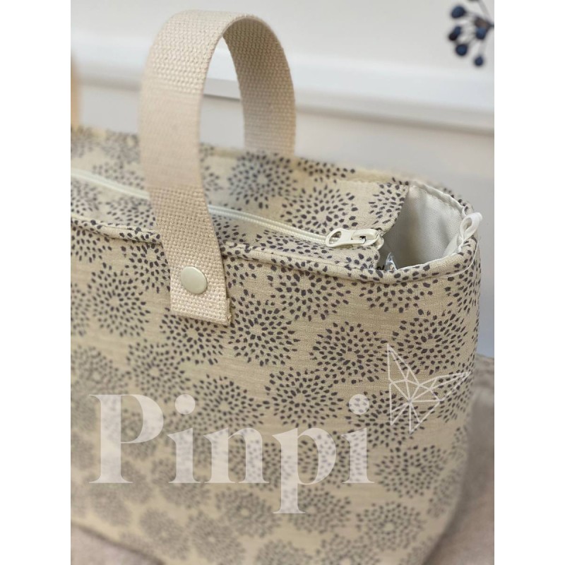 Bolsa Two Acqua Cream La Giraffa Bianca e Blu Bolsa Two Acqua Cream La Giraffa Bianca e Blu