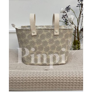 Bolsa Two Acqua Cream La Giraffa Bianca e Blu