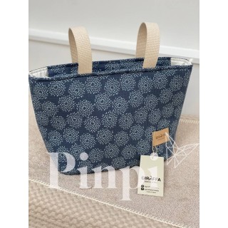 Bolsa Two Acqua Cream La Giraffa Bianca e Blu