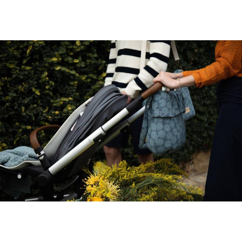 Bolso bebé Sweet Acqua Azul La Giraffa Bianca e Blu