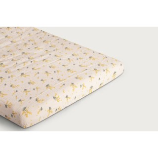 Sábana bajera para cuna/maxicuna Mimosa Garbo & Friends