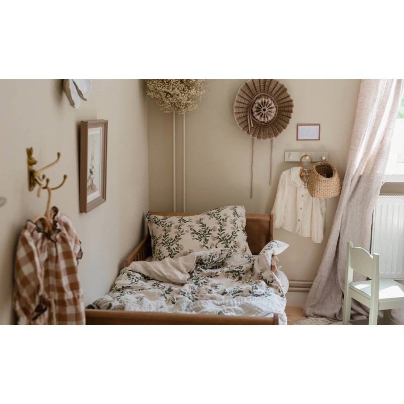 Funda nórdica de muselina para cuna/maxicuna Madreselva Garbo & Friends Funda nórdica de muselina para cuna/maxicuna Madreselva Garbo & Friends