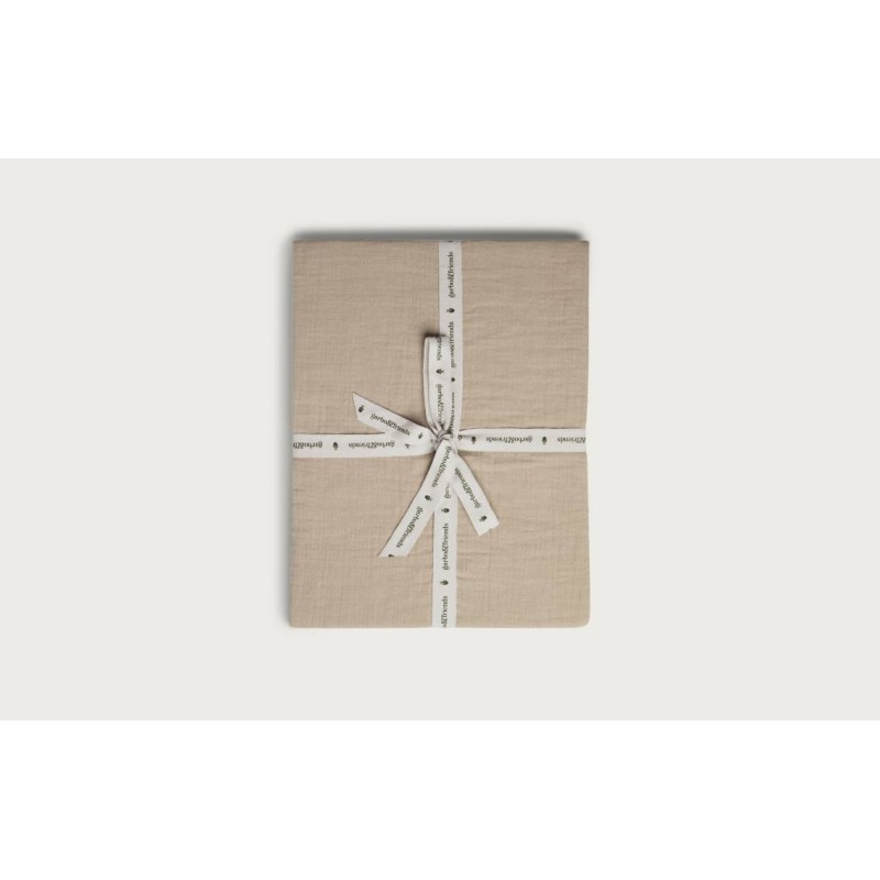 Sábana bajera de muselina para cuna y maxicuna Olive Garbo&Friends