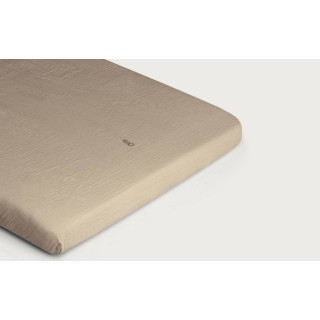 Sábana bajera de muselina para cuna y maxicuna Olive Garbo&Friends