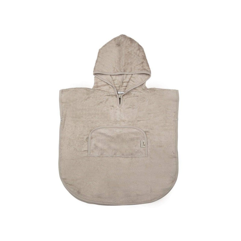 Poncho de bambú Timboo Feather Grey