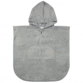 Poncho de bambú Timboo Feather Grey