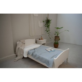 Manta para cuna Antwerp pebble/sand Koeka Manta para cuna Antwerp pebble/sand Koeka