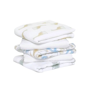 Pack de 5 mini muselinas Aden And Anais Natural History