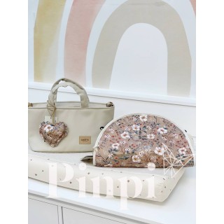 Colchoneta para silla Joolz HUB+ Candela Moca La Giraffa Bianca