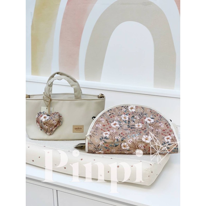 Colchoneta para silla Joolz HUB+ Candela Moca La Giraffa Bianca