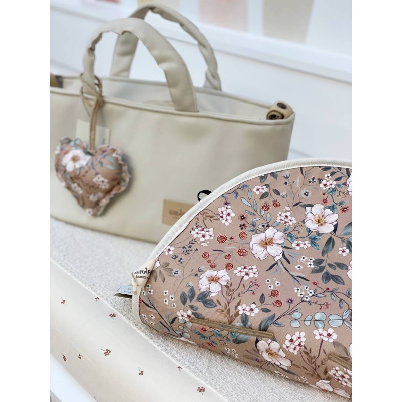 Colchoneta para silla Joolz HUB+ Candela Moca La Giraffa Bianca