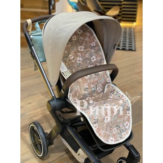 Colchoneta para silla Joolz HUB+ Candela Moca La Giraffa Bianca 123