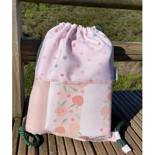 Mochila anti arena rejilla Pink Dots