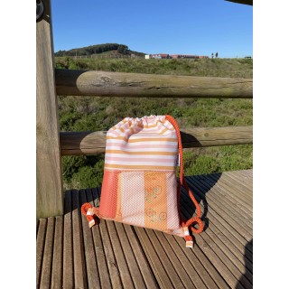 Mochila anti arena rejilla Pink Dots