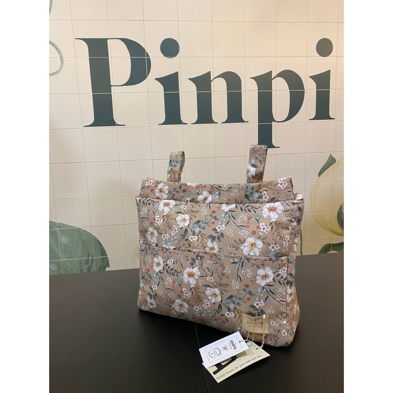 Bolsa walk bolsillos Candela Moca La Giraffa Bianca e Blu