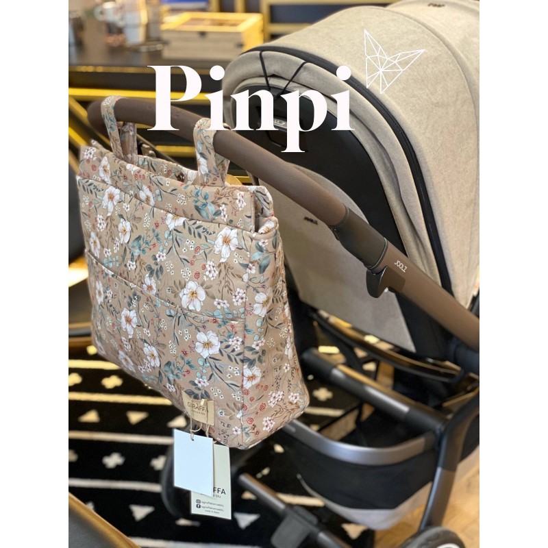 Bolsa walk bolsillos Candela Moca La Giraffa Bianca e Blu