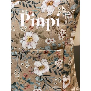 Bolsa walk bolsillos Candela Moca La Giraffa Bianca e Blu