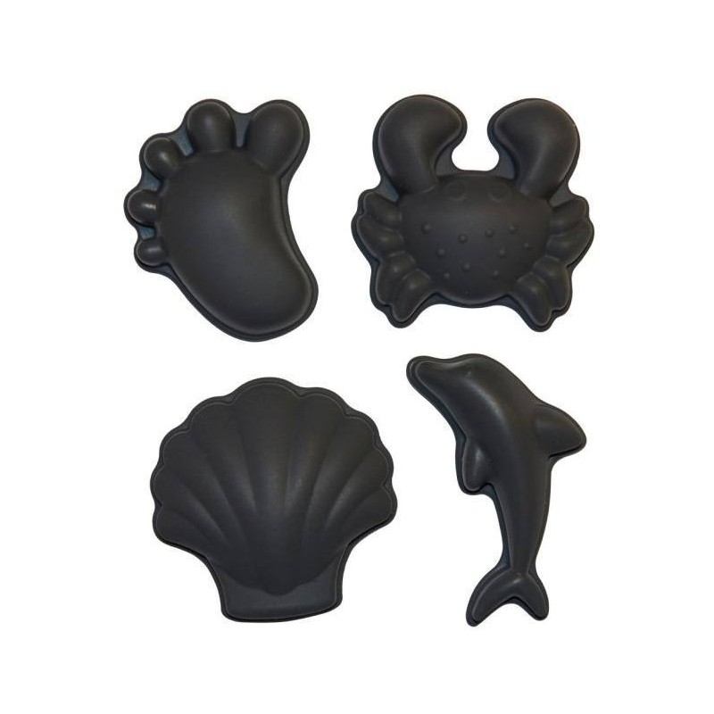 Pack de moldes de silicona Scrunch Black