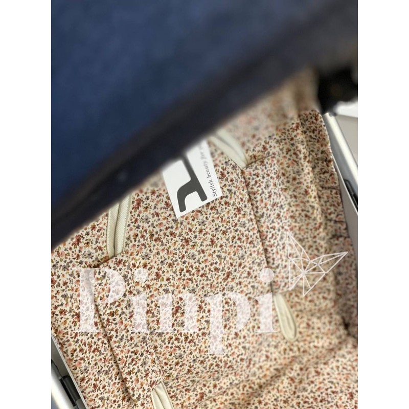 Colchoneta recta volante universal Lily flores La Giraffa Bianca e Blu Colchoneta recta volante universal Lily flores La Giraffa Bianca e Blu