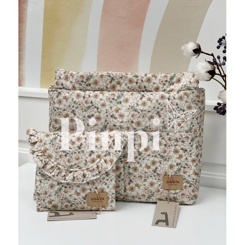 Bolsa walk bolsillos Yoko La Giraffa Bianca e Blu Bolsa walk bolsillos Yoko La Giraffa Bianca e Blu