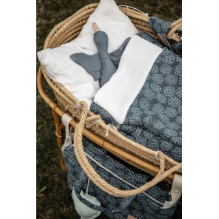 Saco para capazo bebé Acqua Azul La Giraffa Bianca e Blu 123