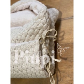 Saco capazo capucha Donatello Piedra