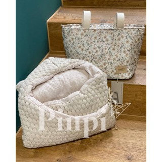 Saco capazo capucha Donatello Piedra