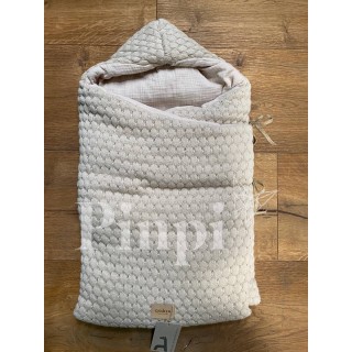 Saco capazo capucha Donatello Piedra